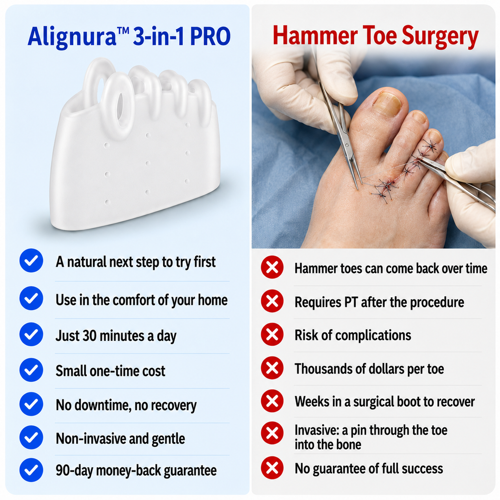 Alignura 3-in-1 PRO toe straightener