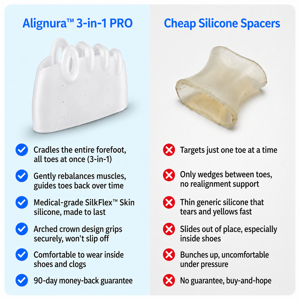Alignura 3-in-1 PRO toe straightener